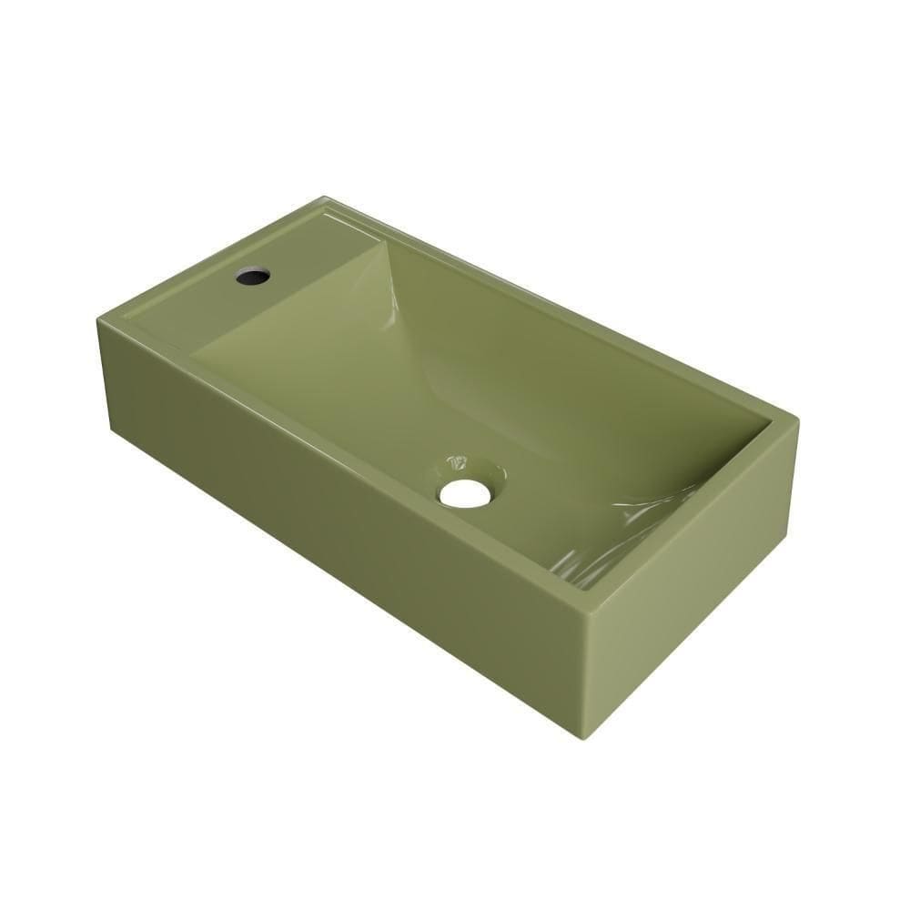 Cuba Apoio Retangular Roma Rl545w Verde Acqua Verde Acqua