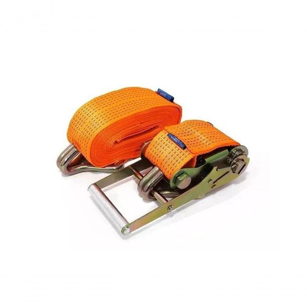 Conjunto Cinta E Catraca 5000kg 9m Sider/10000/5000-laranja