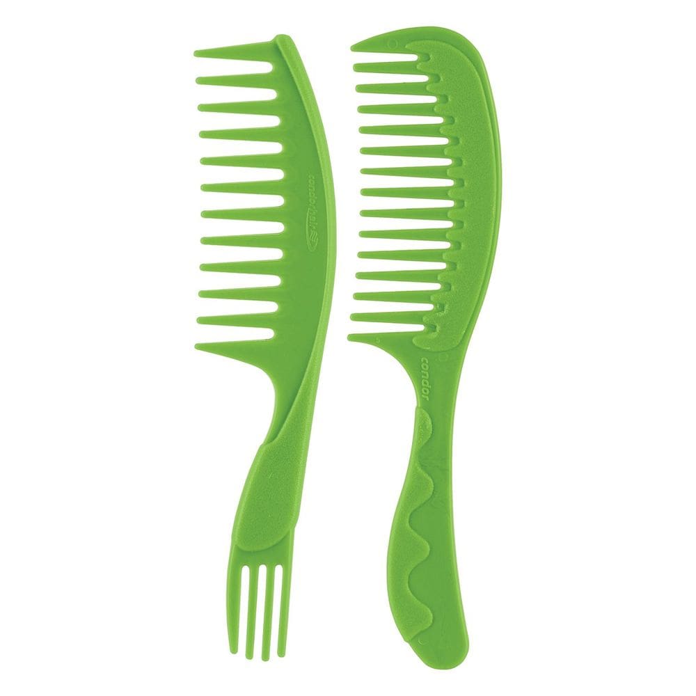 Kit Pente Para Cabelo Molhado E Cacheado Joy Condor 2 Un
