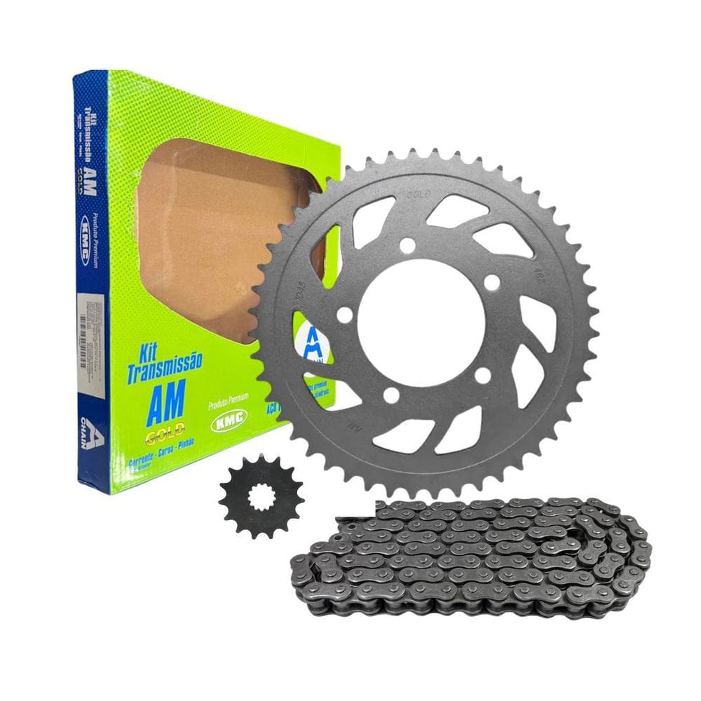 Kit Relação Hornet Cb600 2008 A 2014 Com Retentor Aço 1045