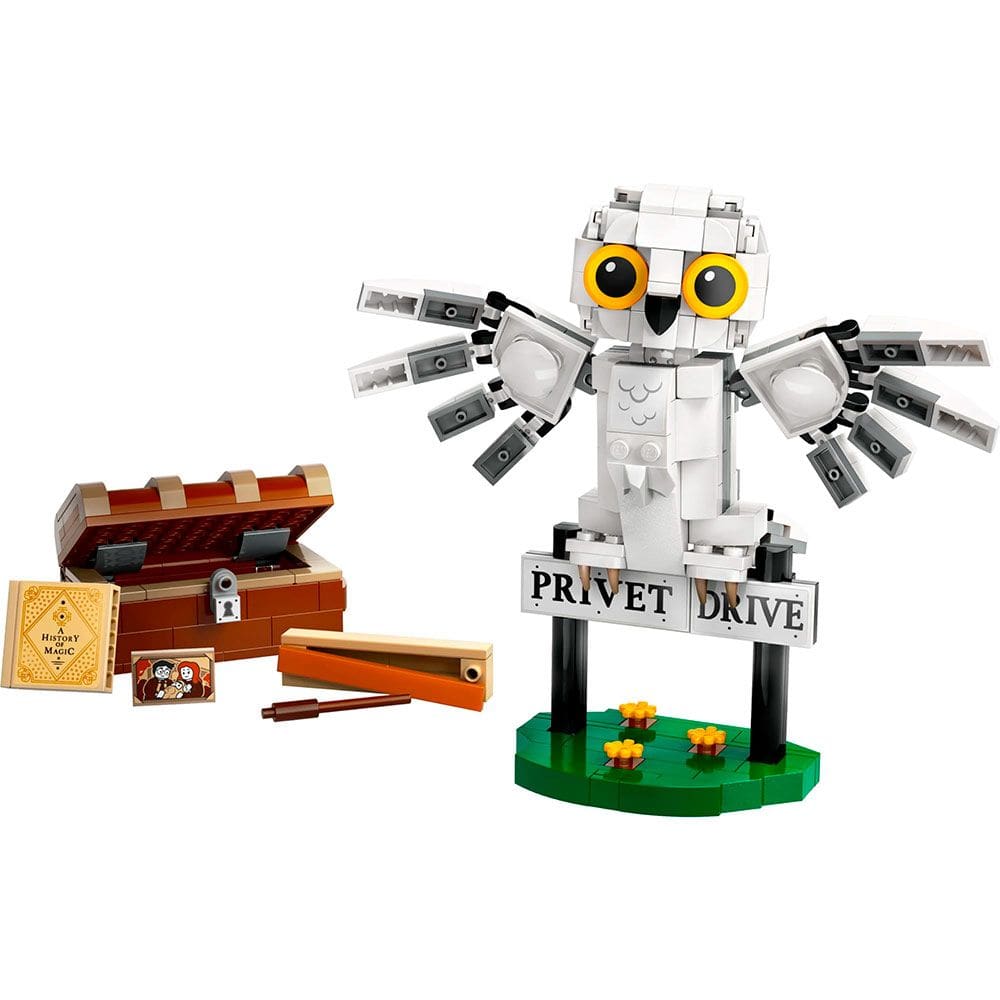 Bloco de Montar - Harry Potter - Hedwig na Rua dos Alfeneiros n4 - 337 peças - LEGO