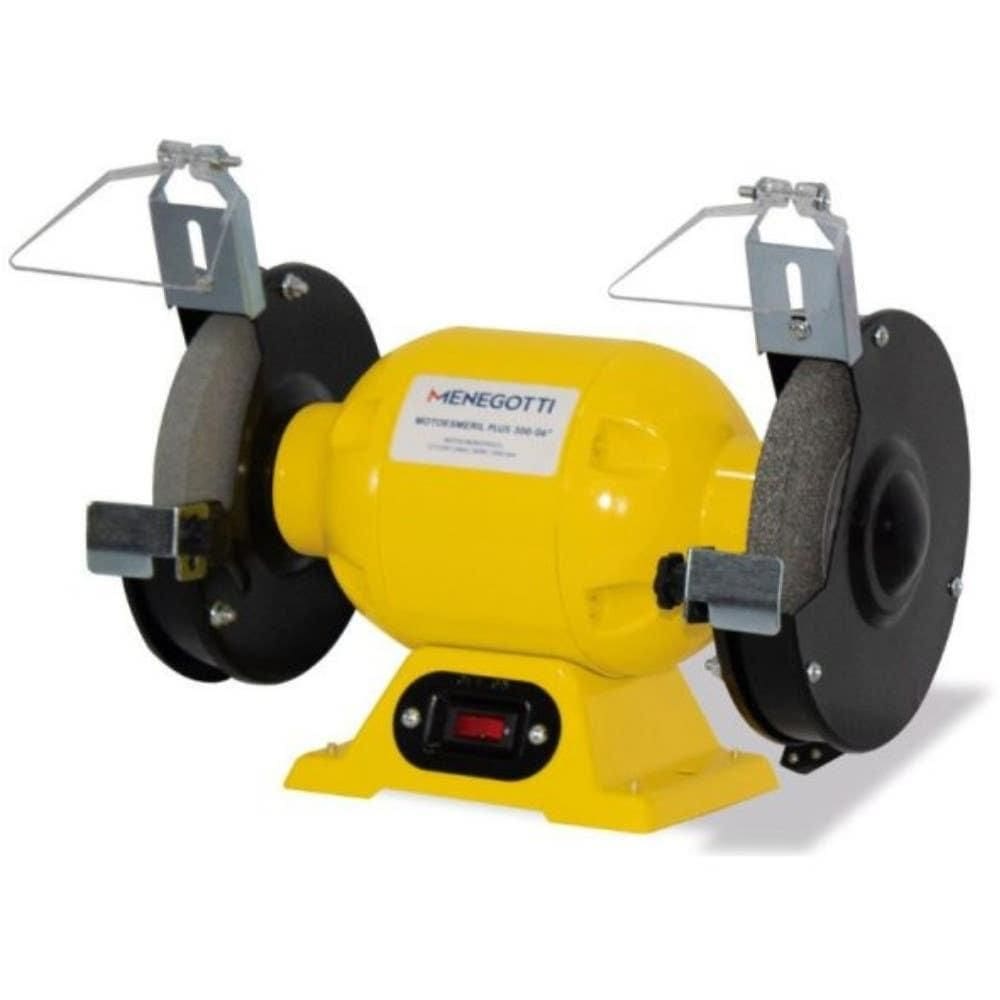 Moto Esmeril Elétrico PLUS300-06 1/2CV 300W Monofásico 110V/220V 40760115 MENEGOTTI