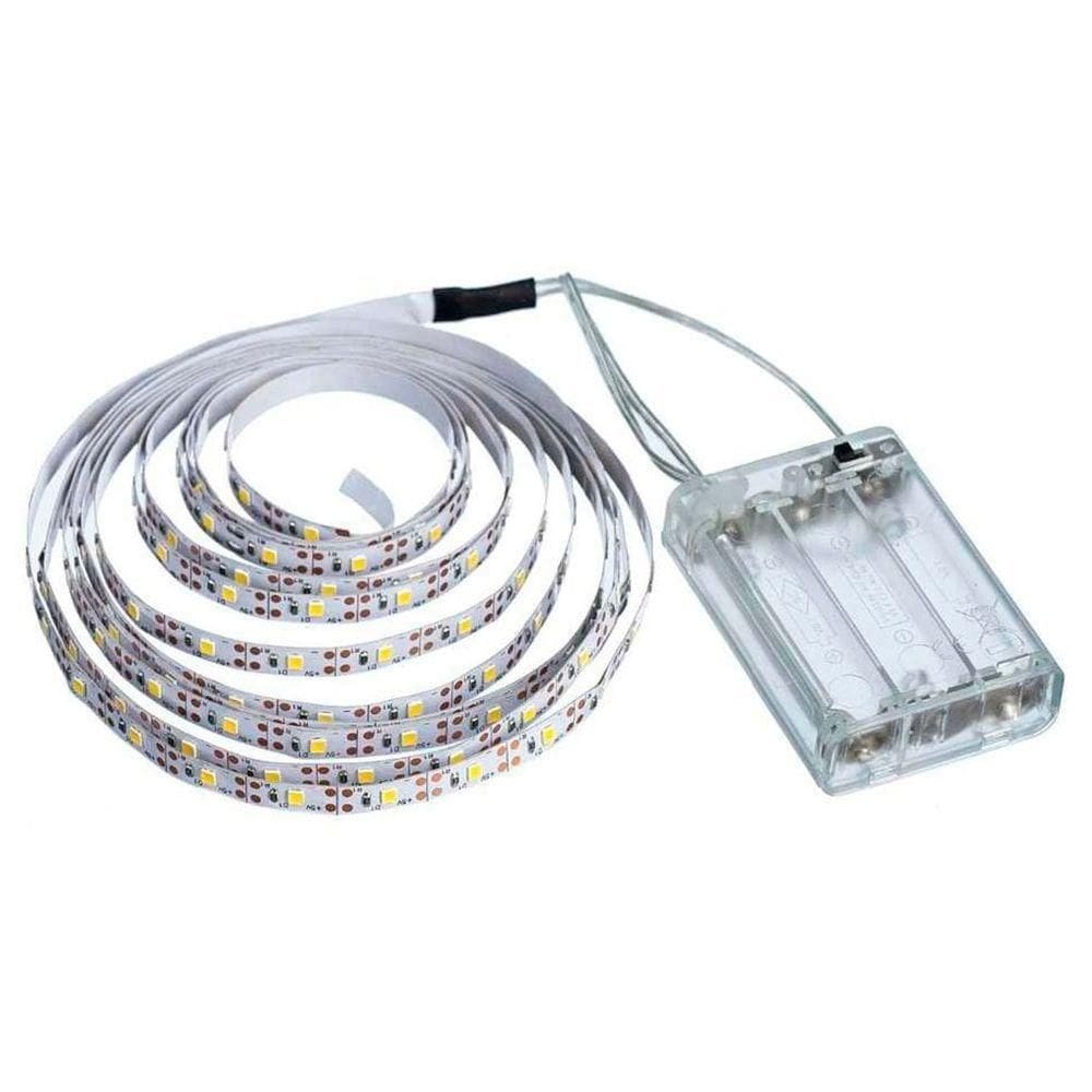 Kit 18 Fios Fita Led Luz Amarela 120 Lâmpadas Led 2m à Pilha