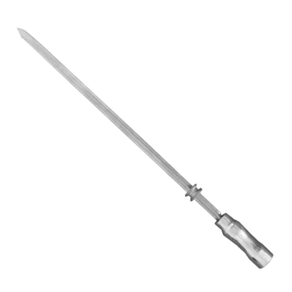 Espeto Simples com Cabo Térmico 69 cm para Churrasqueiras de Embutir Titan