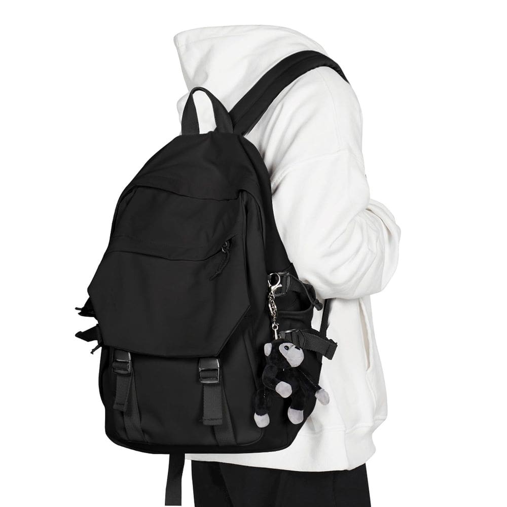 Mochila Coowoz Casual Daypack Large College Laptop preta