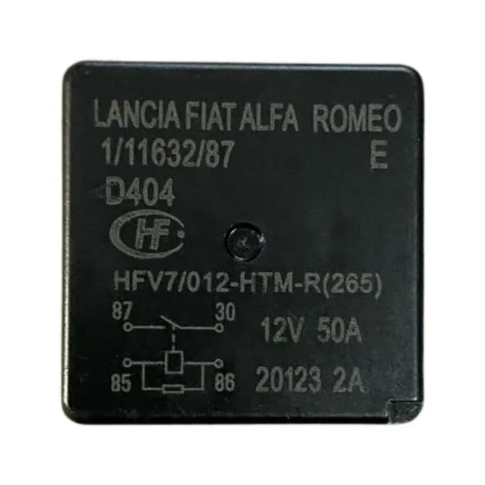 Rele Auxiliar 12V 50A Fiat Argo Bravo Cronos Palio 11163287