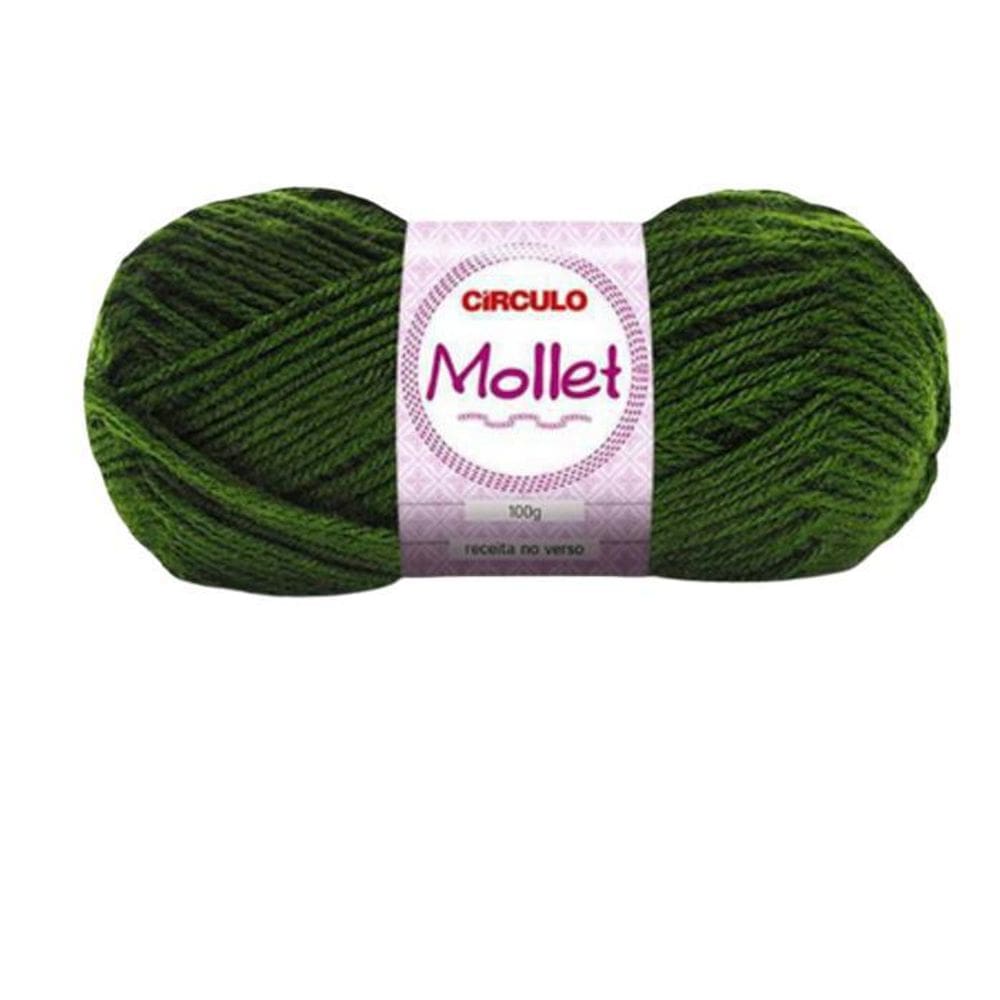 Lã Mollet Círculo 100G - Cor: 0447- 1 Unidade