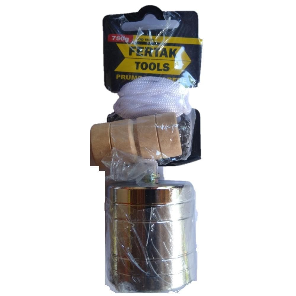 Prumo Maciço Fertak em Aço 750G