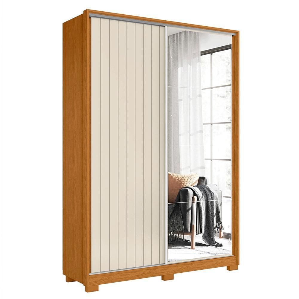 Guarda Roupa Frizatto 2 Portas Deslizantes Flex com Espelho - Móveis Albatroz