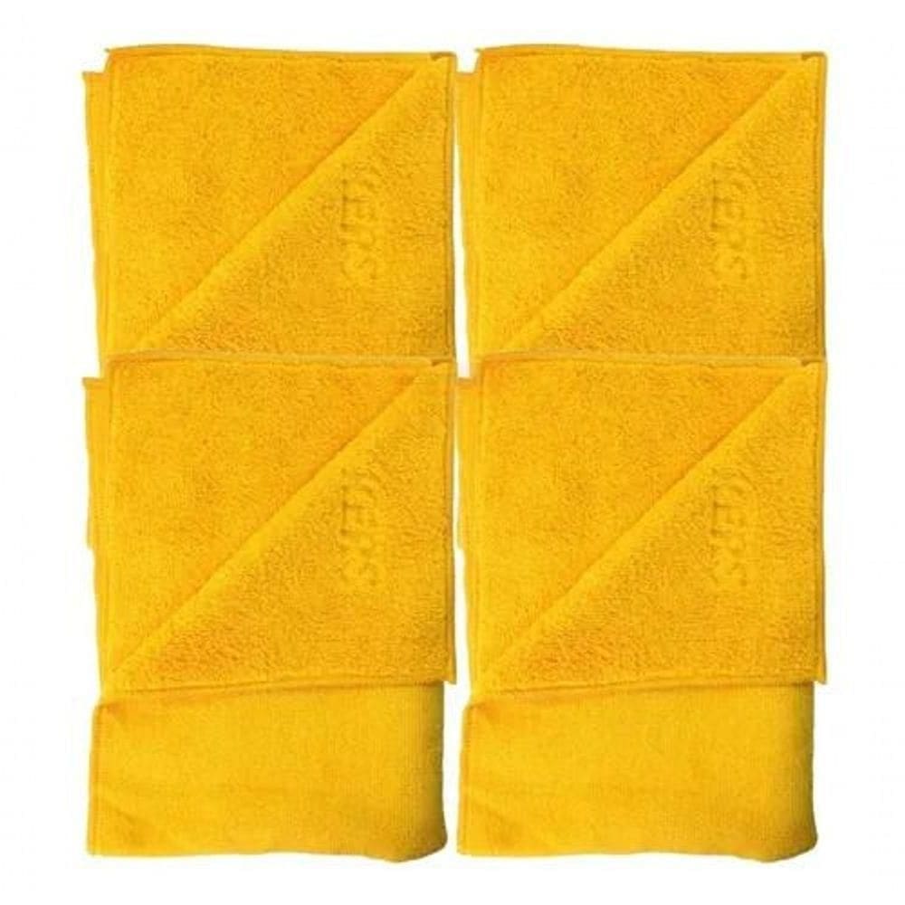 4 Flanelas De Microfibra Dual Loop 360gsm2 40x60cm Kers