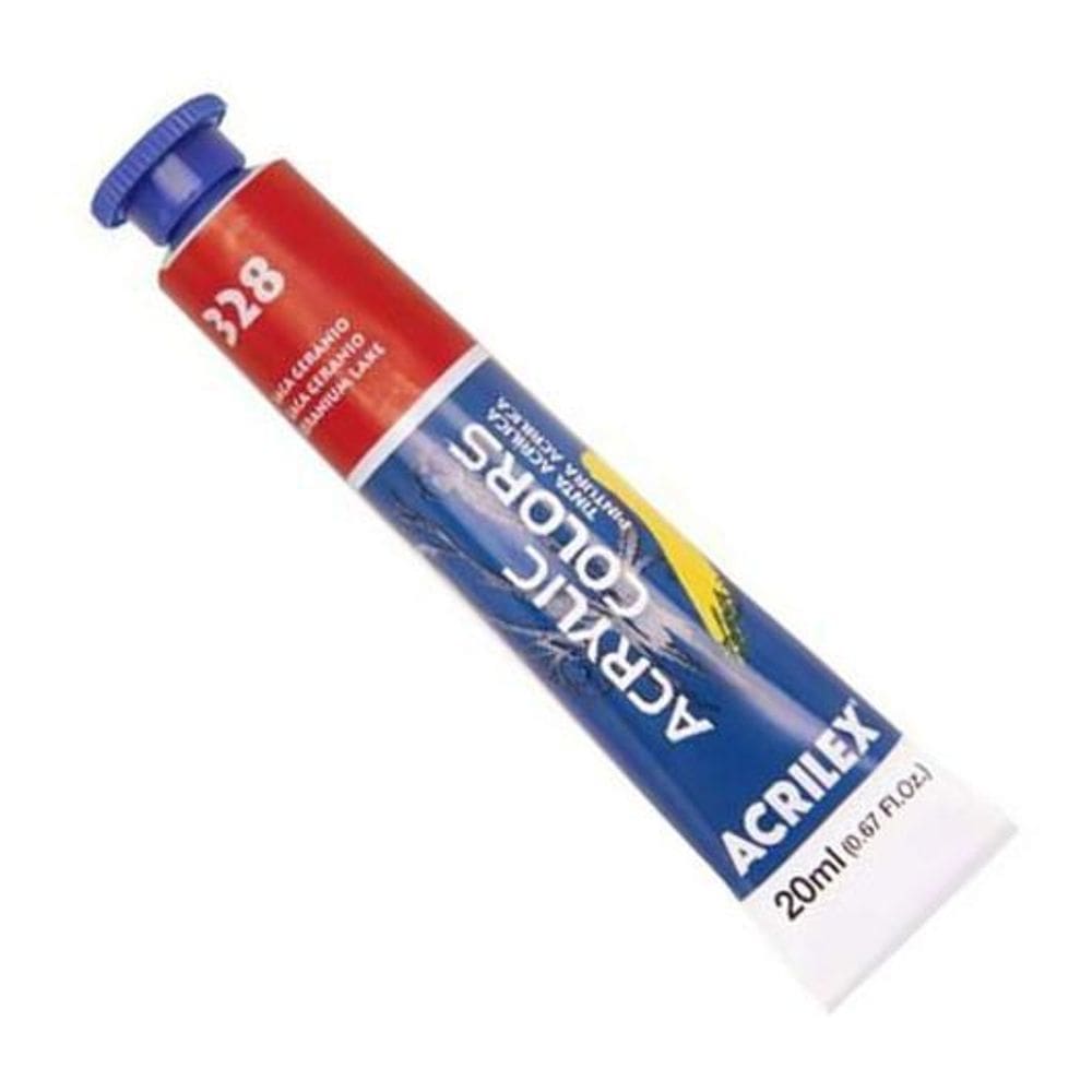 Tinta Acrílica - Laca Gerânio - Profissional 20Ml