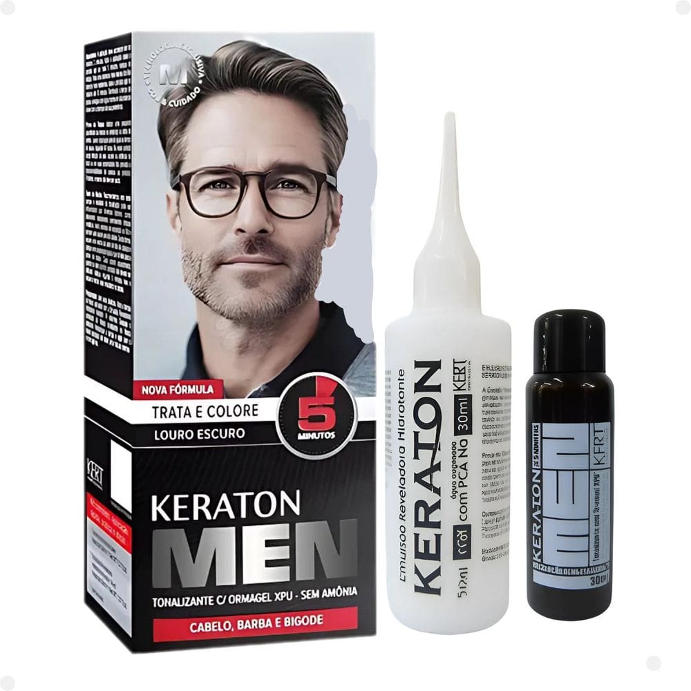 Tonalizante Keraton Men Louro Escuro Kert