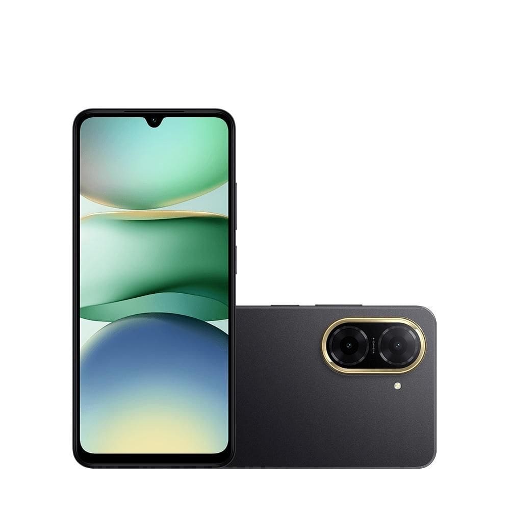 Smartphone Redmi A5 Black, 128GB, 4GB, Tela 6.88&quot;, Câmera 32MP+QVGA
