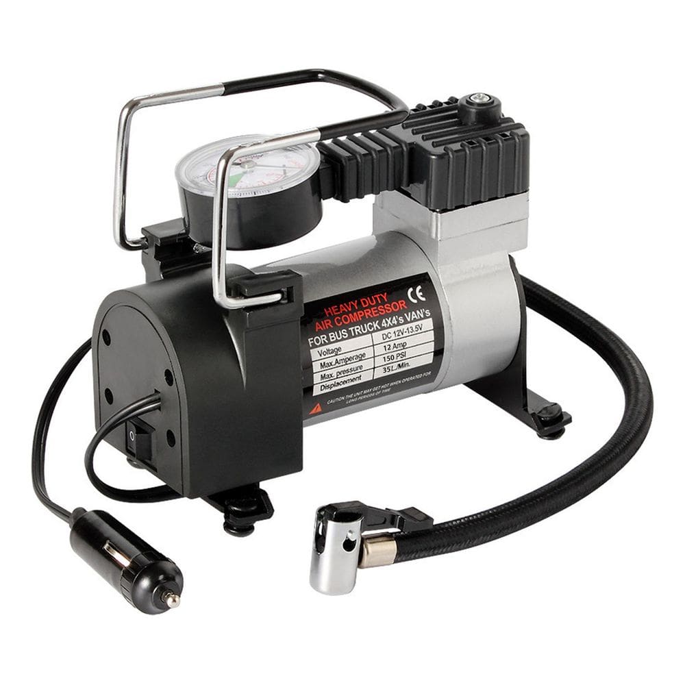 Bomba compressor De Ar Portátil Calibra Encher Pneu De Carro Bike Moto