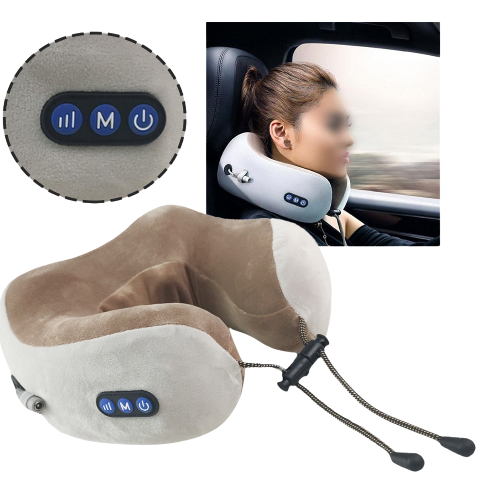 Almofada Massageadora de Pescoço Lombar Massageador Bivolt