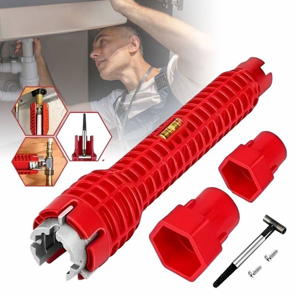 Chave De Grifo Inglesa Universal Hidraulica 8 em 1