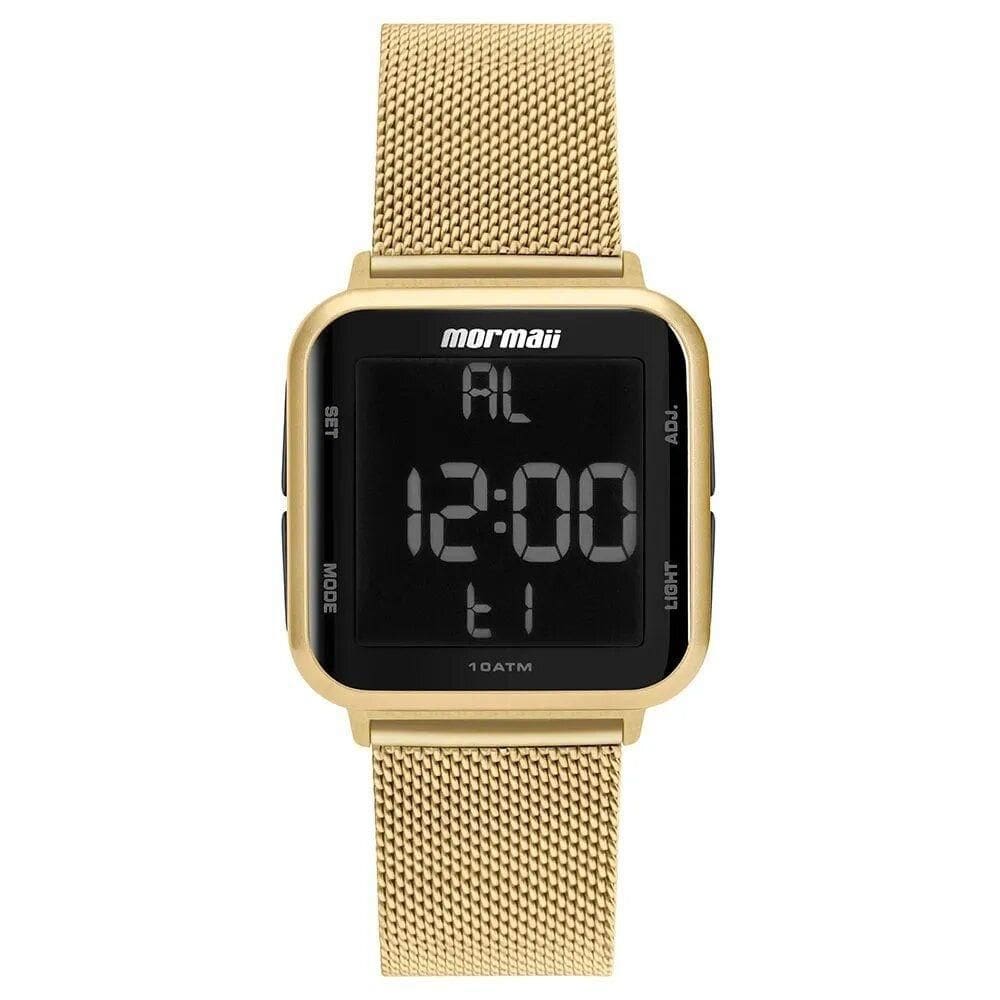 Relógio Unissex Digital Mormaii Dourado MO6600AH/8D