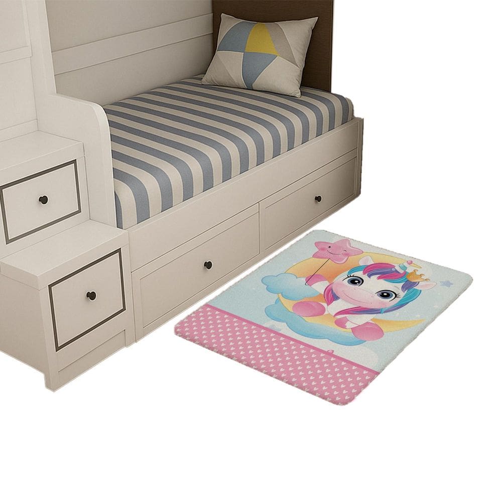 Tapete Infantil Estampado 65 X 50 Decorativo Antiderrapante