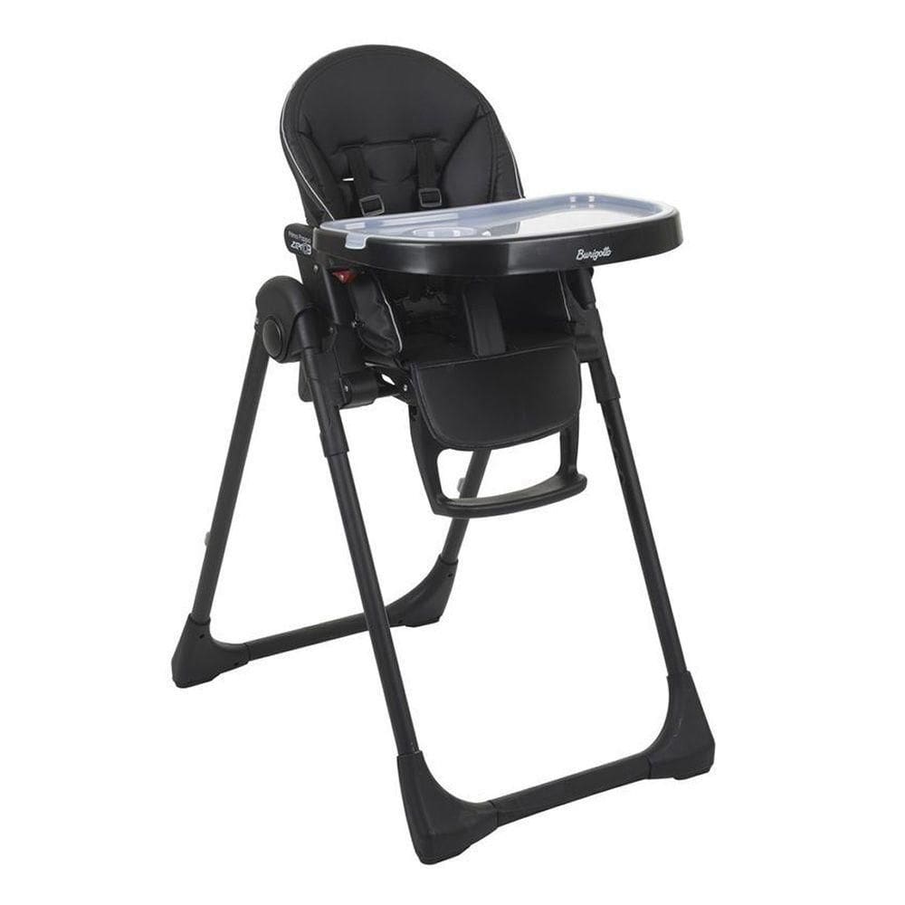 Cadeira De Alimentação Burigotto Prima Pappa Zero 3 De 0 Meses Até 15 Kg Preto Black