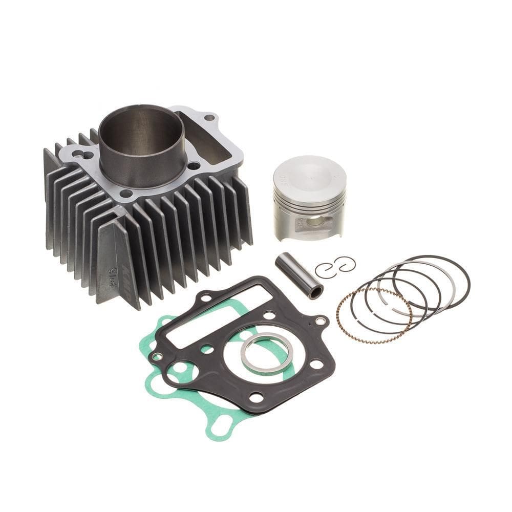 Kit Kmp Com Cilindro Pistao Anel E Junta Kit-A Pop 100
