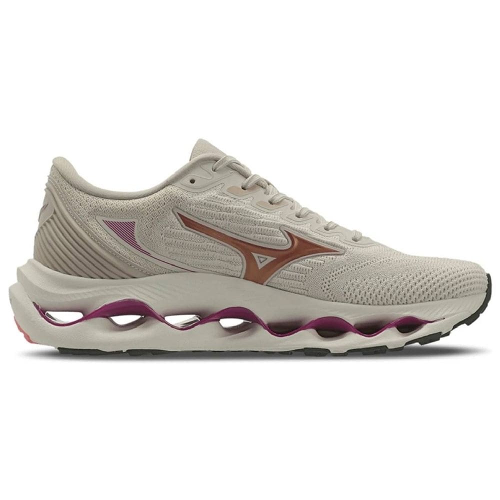 Tênis Mizuno Wave Legend 4 - Feminino - Bege