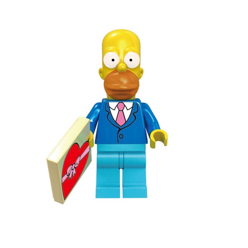Boneco The Simpsons Blocos De Montar