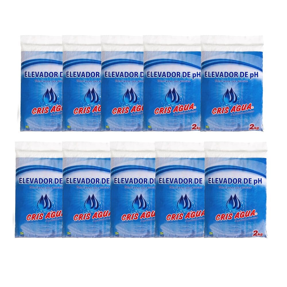 Barrilha Leve Cris Água - pH para Piscinas - 20kg