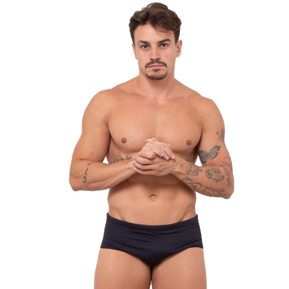 Sunga Clássica Preta - JWilas Beachwear