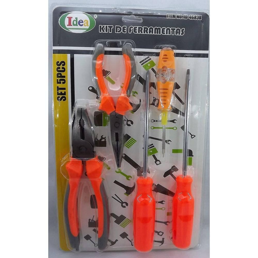Kit De Ferramentas 5 Peças Idea 4683K