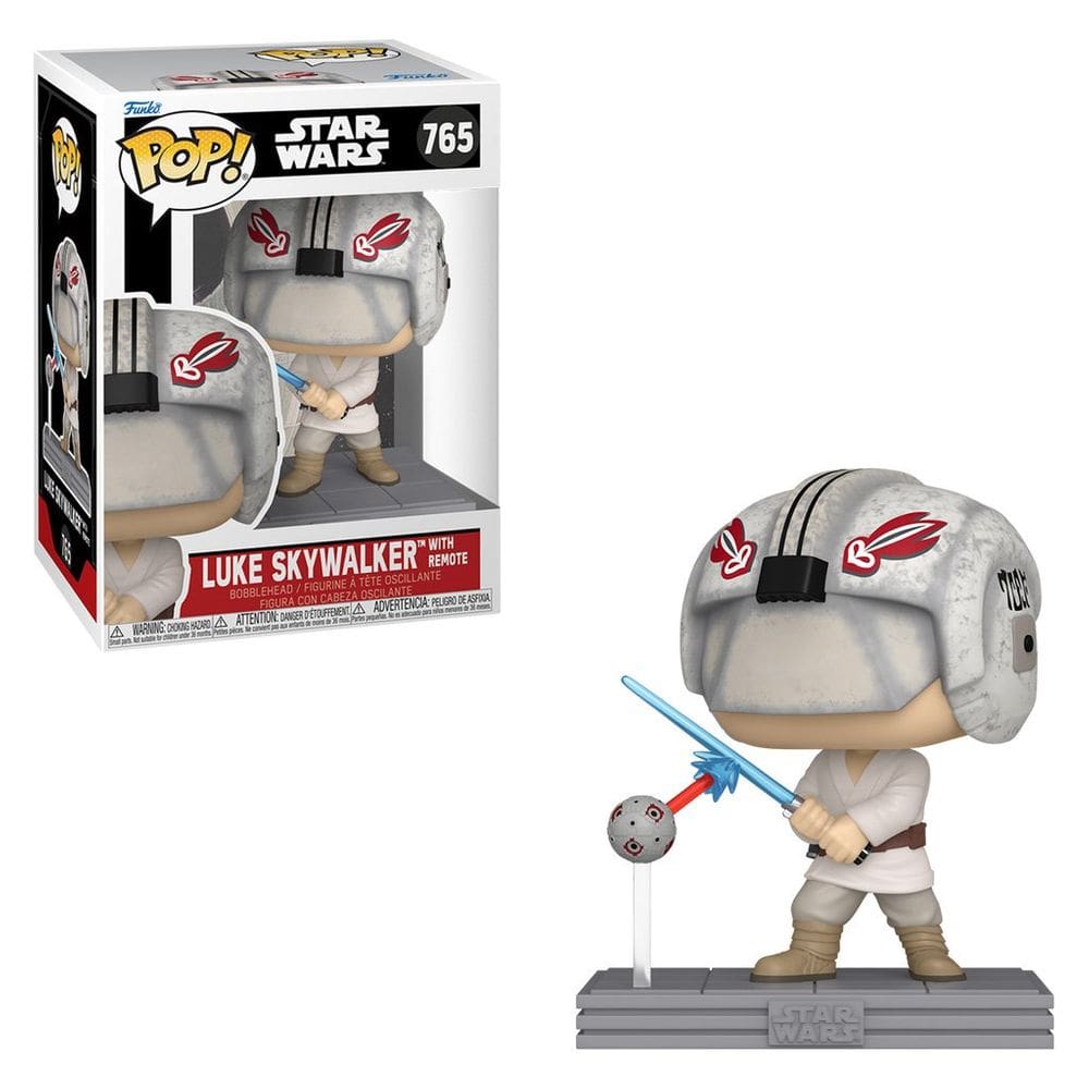 Funko Pop Star Wars S9 Luke Skywalker W/ Remote 765