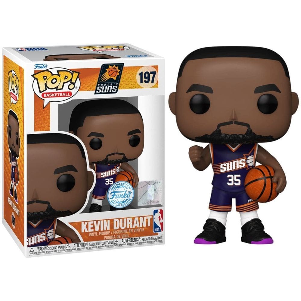 Funko Pop Basquete Nba Phoenix Suns Kevin Durant 197