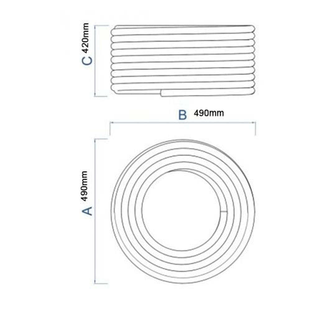 Mangueira Super Flex 1/2 Para Jardim 200 Metros Tramontina