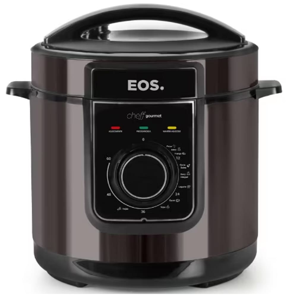 Panela de Pressão 5L Eletrica EOS 900W com Timer Titanium 127V