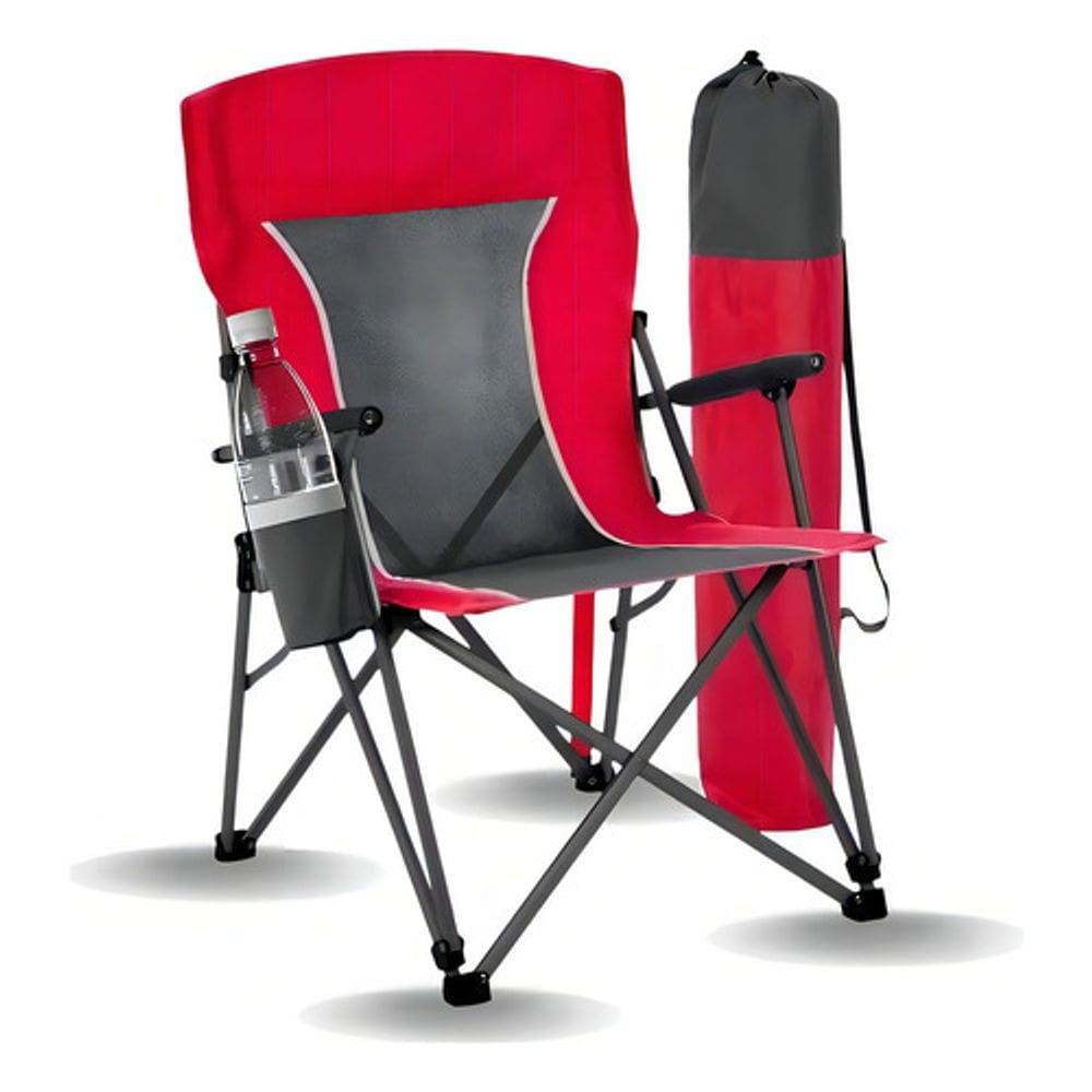 Cadeira Dobravel Articulada Camping Porta Copos Peso 147kg