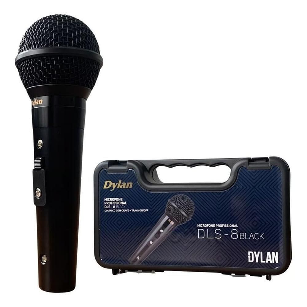 Microfone Dylan Dls-8 Bk