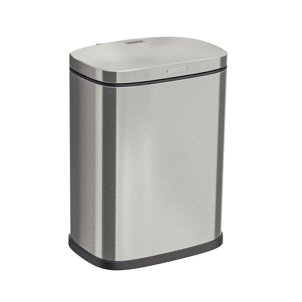Lixeira Tipo D Aço Inox Acetinado Balde Interno 3 Litros - Tramontina 94540/007