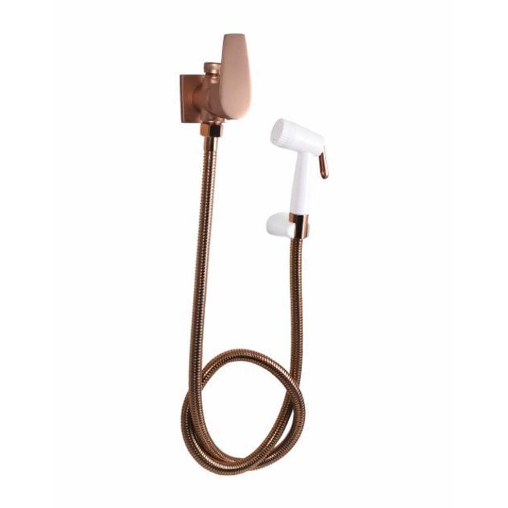 Ducha Higiênica Com Derivação Rose Fosco- Led