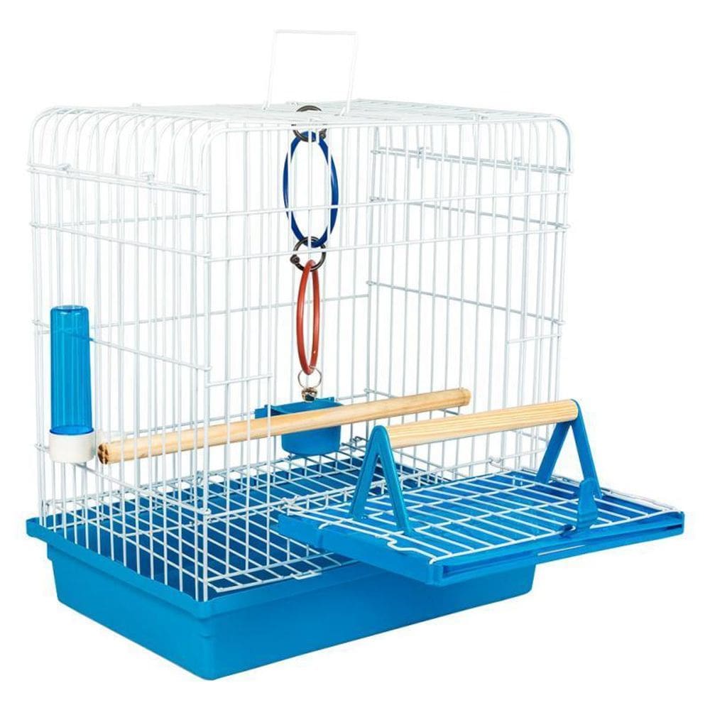 Gaiola Calopsita Maritaca e Outros Pássaros Jel Plast - Azul