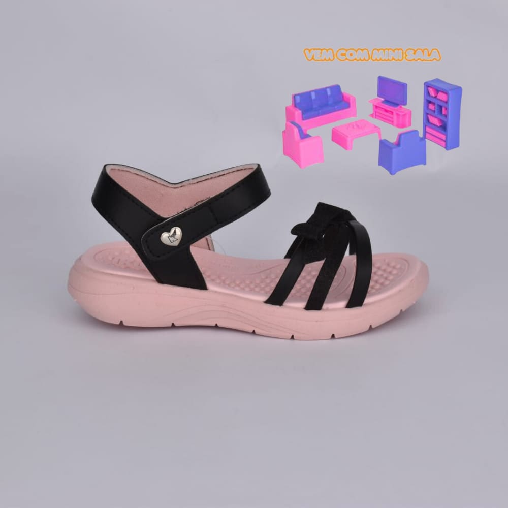 SANDALIA KIDY FLY BABY PRETO Kidy