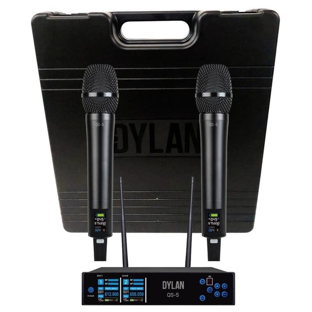 Microfone Dylan Qs-5 Sem Fio