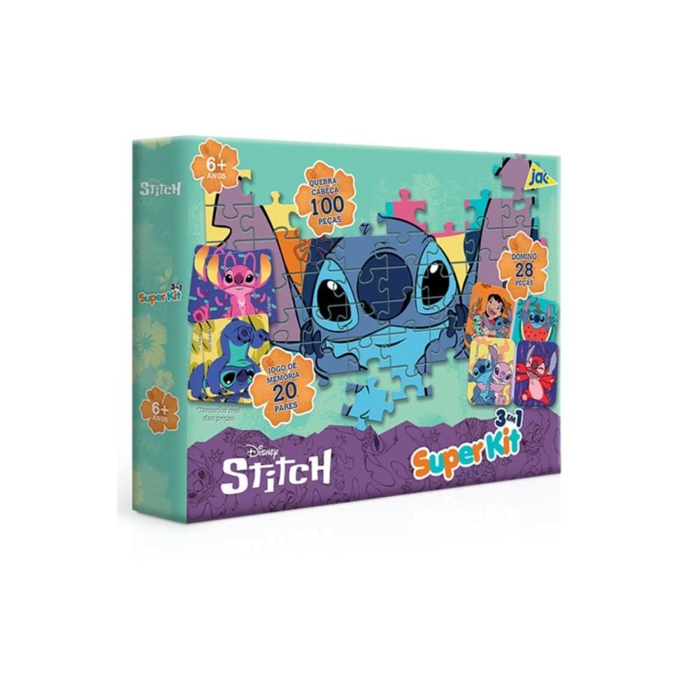 Stitch – Super Kit – 3 em 1