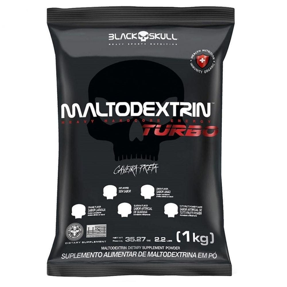 Maltodextrina Turbo 1kg - Limão