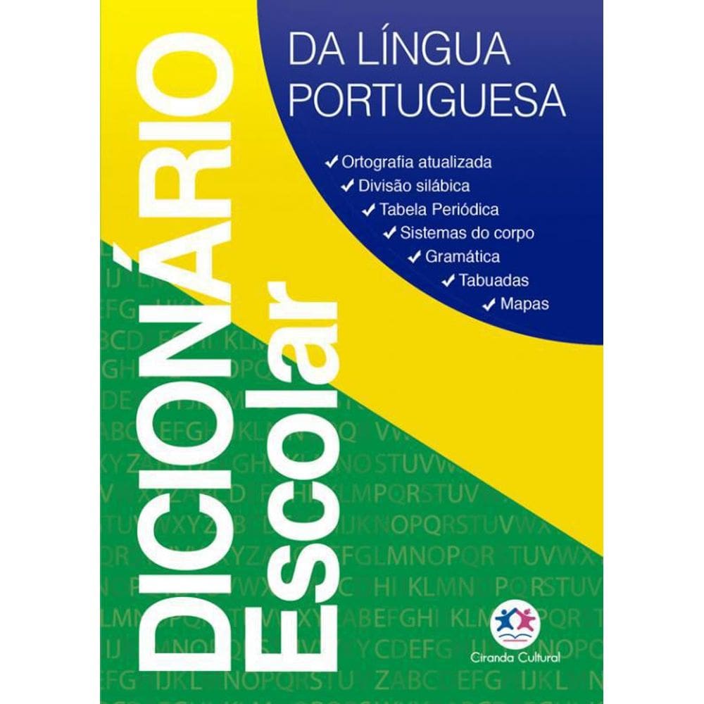 Livro Dicionario Escolar - Lingua Portuguesa