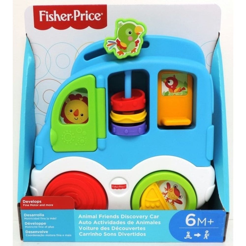 Brinquedo Carrinho Sons Divertidos Fisher Price Cmv95