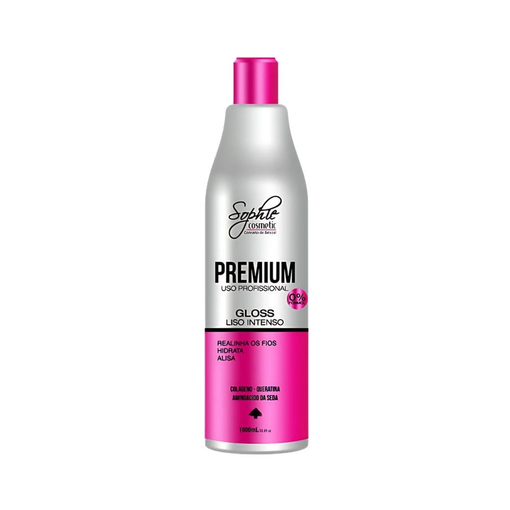 Gloss Progressiva Premium Livre de Formol 1L Sophie Cosmetic