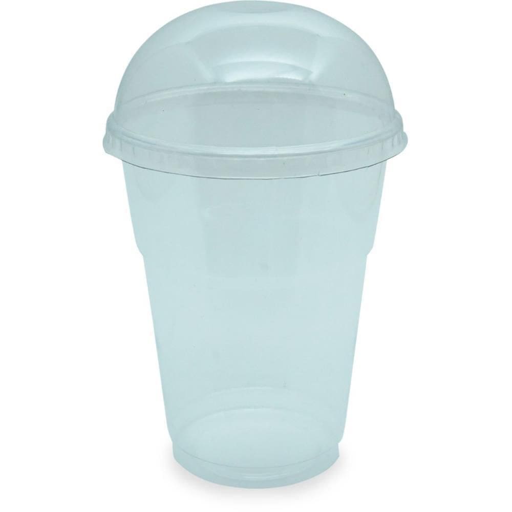 Tampa Descartável P/Copo Tampa Bolha Tr.150/200/300Ml 50