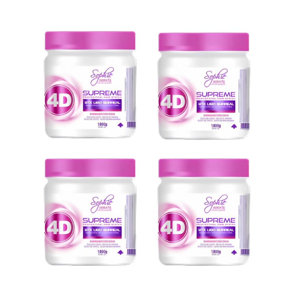KIT 4 Botox Liso Surreal 4D 1kg  Sophie Cosmetic