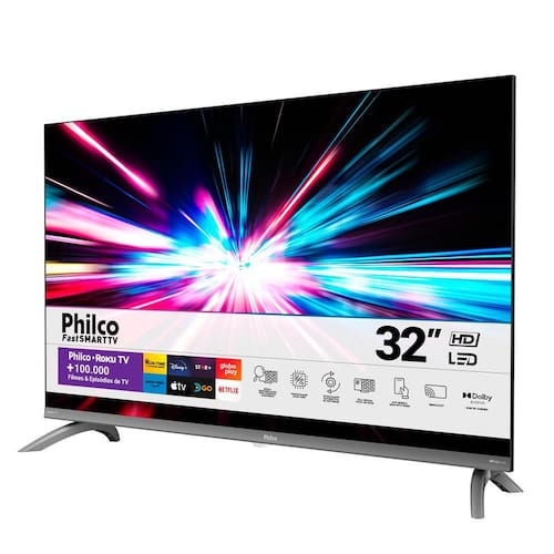 imagem-Smart TV Led 32" HD Philco PTV32CRA Preta - 4123972