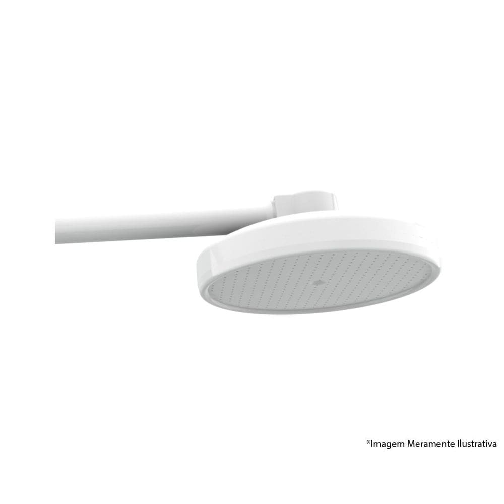 Chuveiro Plástico 4`` Branco - Valeplast