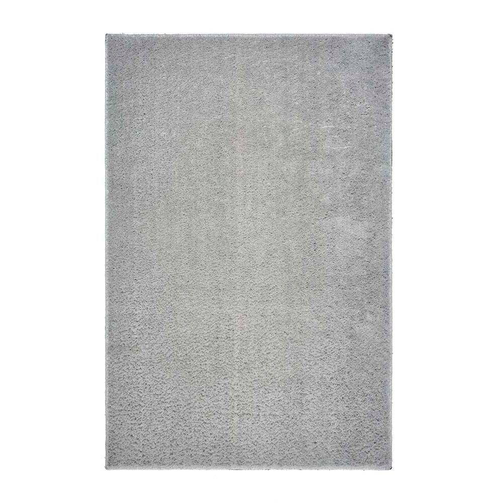 Tapete Para Sala Felpudo Plush 51 Cinza 1,50x2,00m